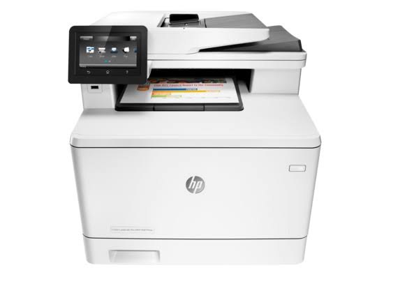 HP Máy in màu ?a ch?c n?ng không dây Laserjet Pro M477f...