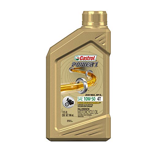 CASTROL 06113 D?u xe máy t?ng h?p Power1 4T 5W-40