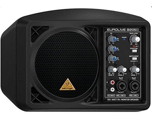 Behringer EUROLIVE B205D Ultra-Compact 150 Watt PA/Monitor Speaker System