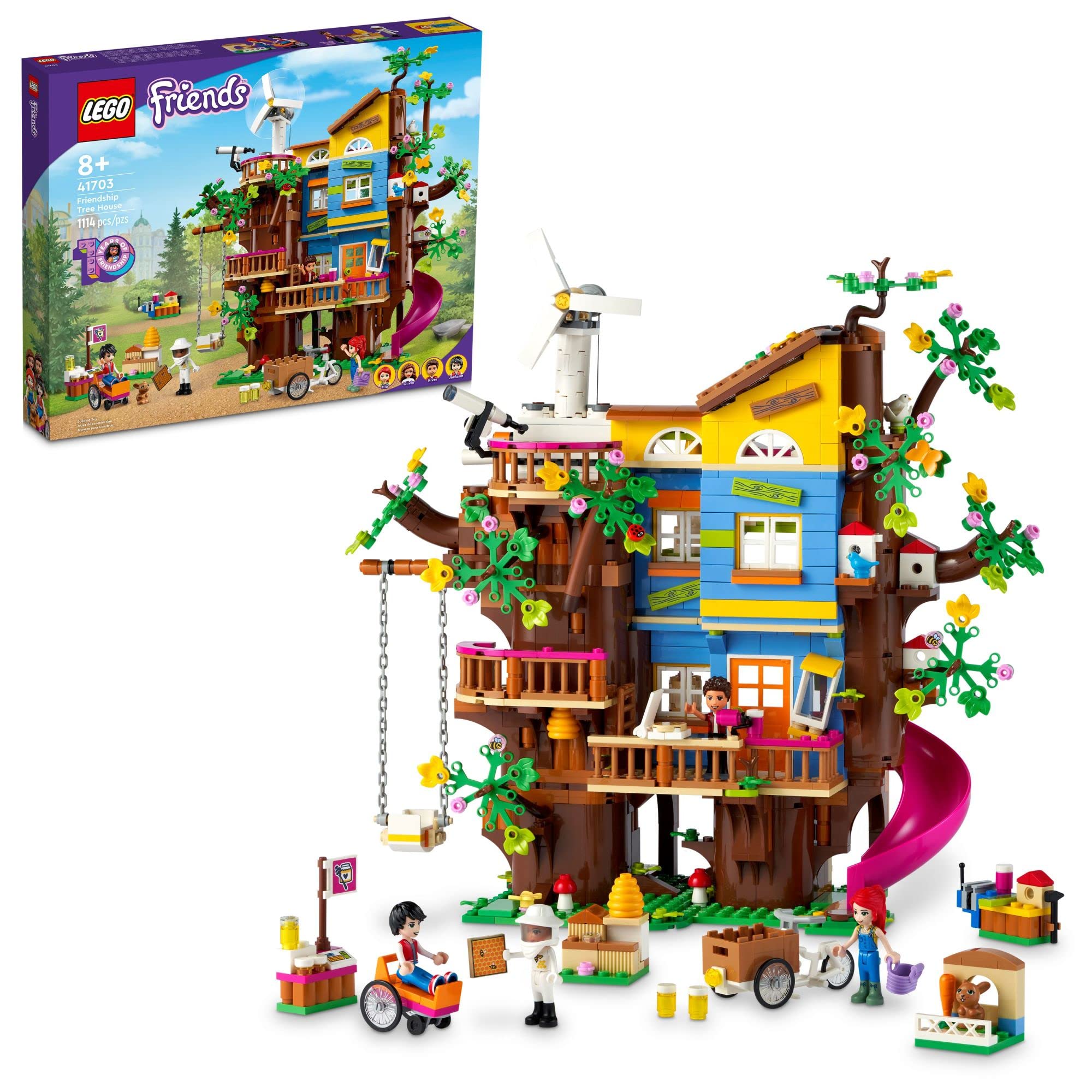 LEGO B? ?? ch?i l?p ráp Friends Friendship Tree House 4...