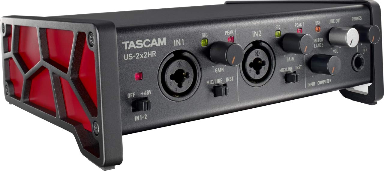 Tascam US-2x2HR 2 Mic 2IN/2OUT Giao di?n âm thanh USB ?...