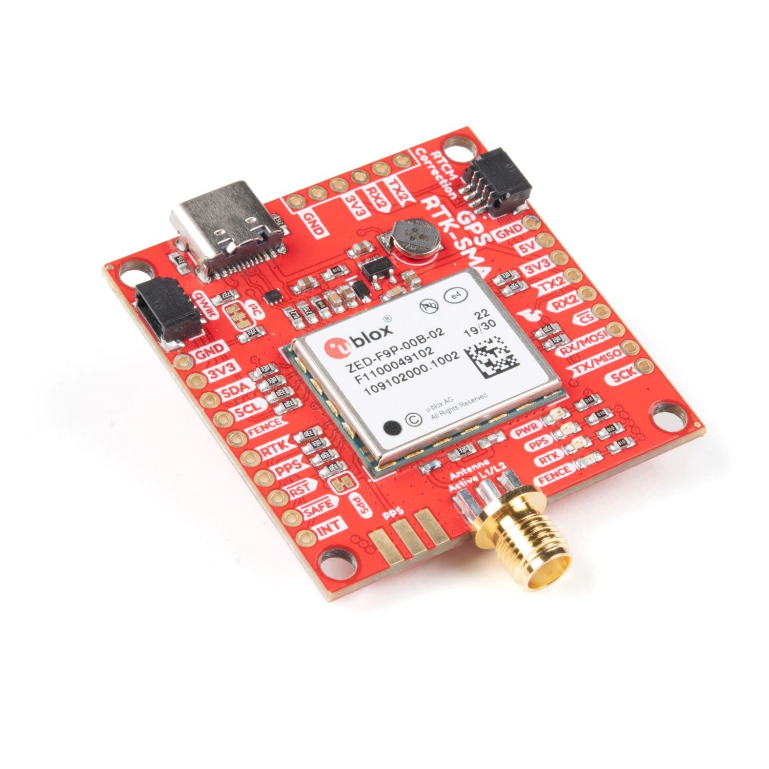 SparkFun GPS-RTK-SMA Breakout-ZED-F9P (Qwiic)-Thu ??ng ...