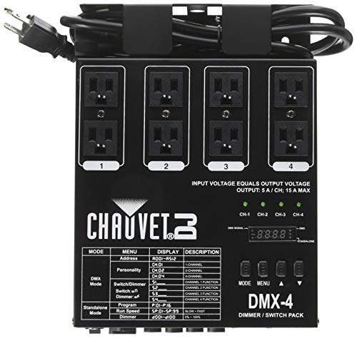 CHAUVET DJ B? ?i?u ch?nh ?? sáng ?èn LED DJ DMX-4/B? ch...