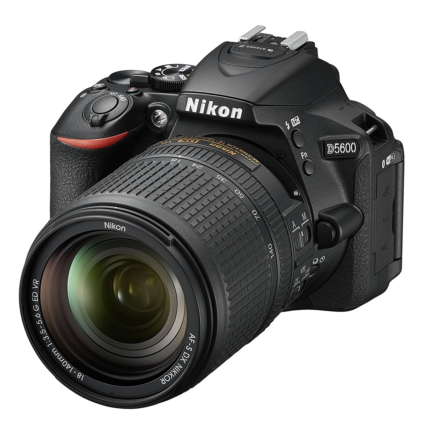 Nikon Máy ?nh SLR k? thu?t s? ??nh d?ng DX D5600 có AF-...