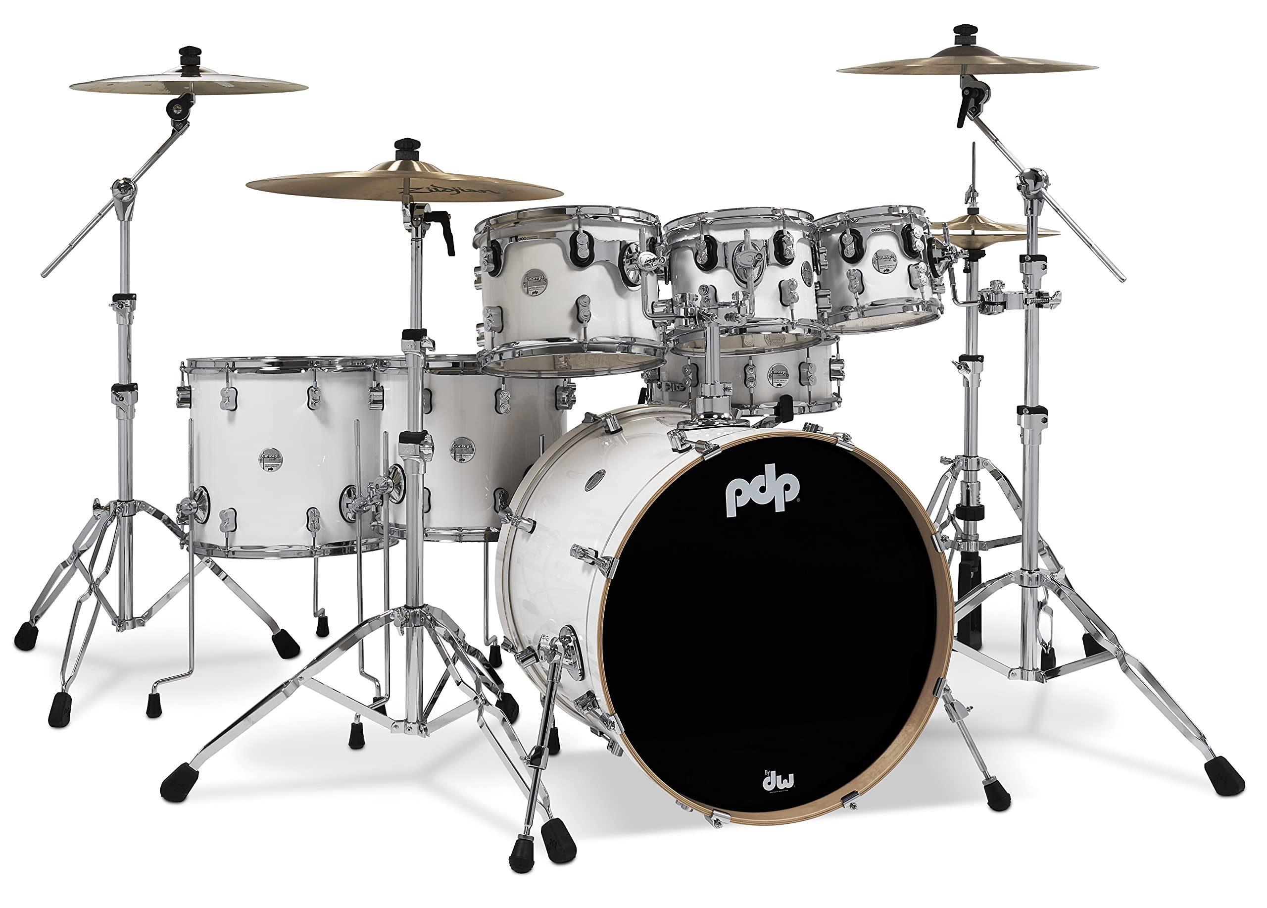 PACIFIC PDP By DW 7-Piece Concept Maple Shell Pack v?i ...