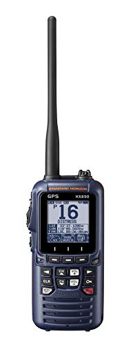 Standard Horizon HX890 VHF c?m tay màu xanh n??c bi?n -...