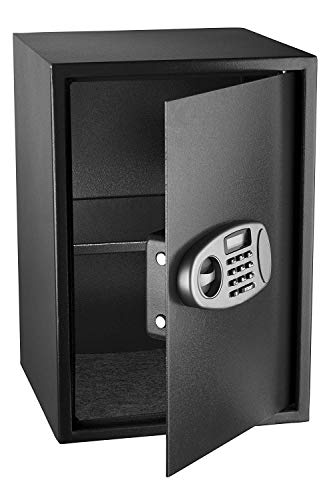 AdirOffice Security Safe with Digital Lock, Black, 2.32 Cubic Feet