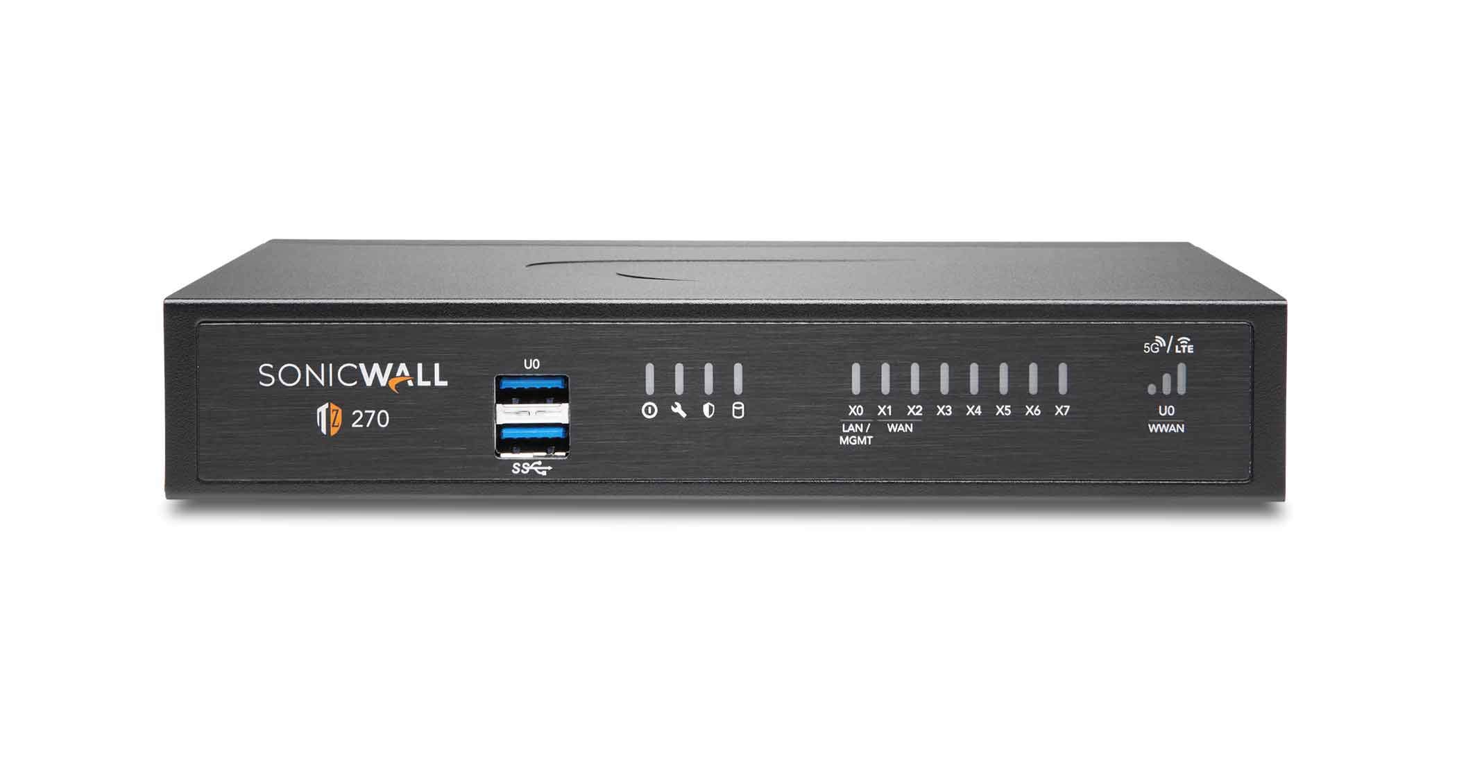 SonicWALL TZ270 Tính kh? d?ng cao (02-SSC-6447)