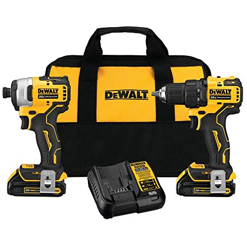 DEWALT B? d?ng c? k?t h?p máy khoan/máy ??p không dây n...