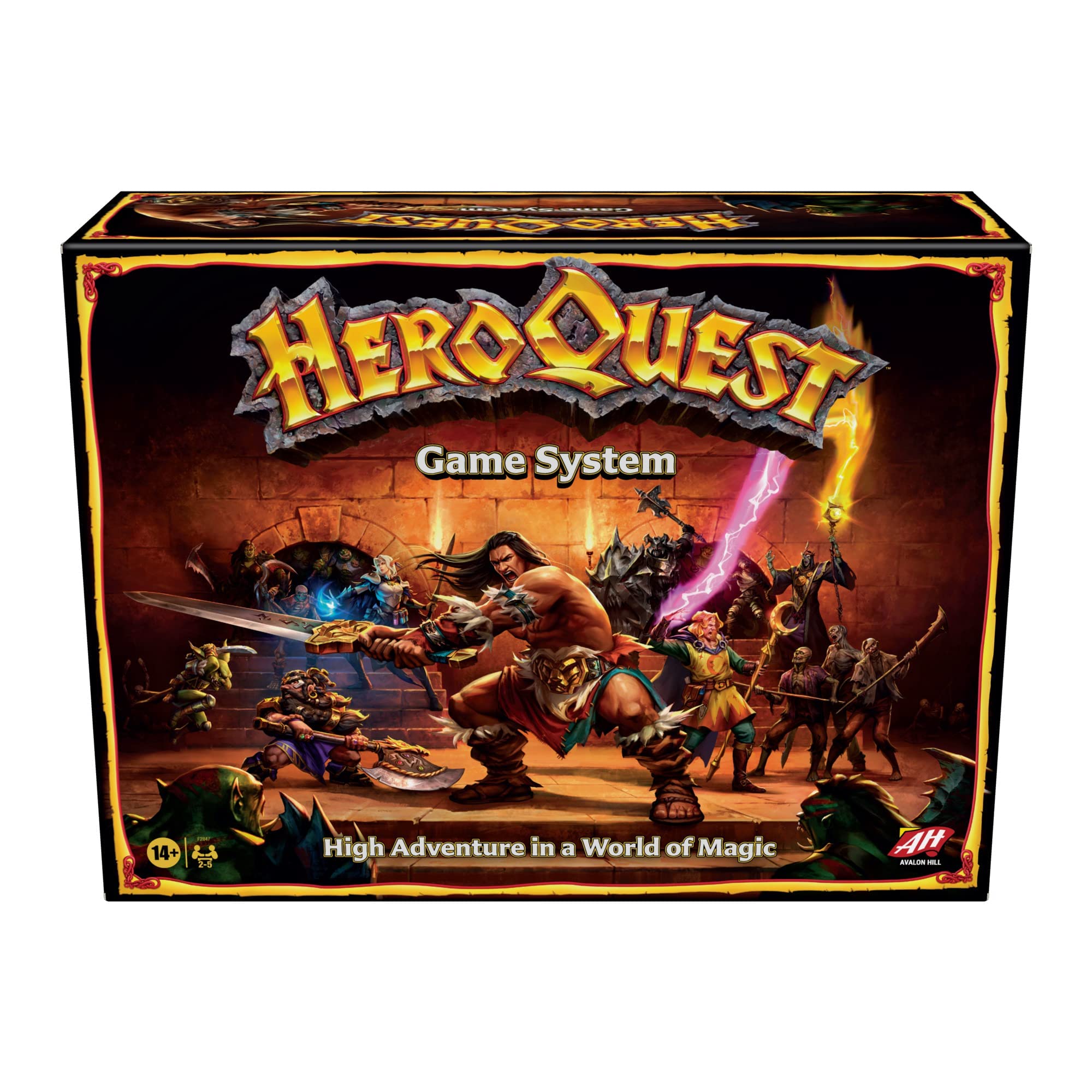 Hasbro Gaming H? th?ng trò ch?i Avalon Hill HeroQuest