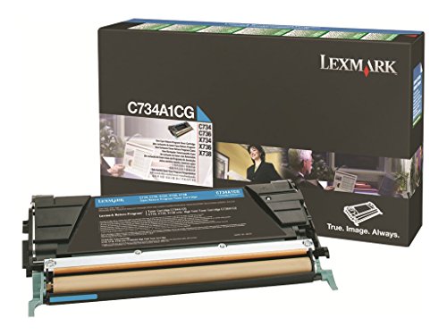 Lexmark H?p m?c in C734A1CG Ch??ng trình tr? l?i màu l?c lam