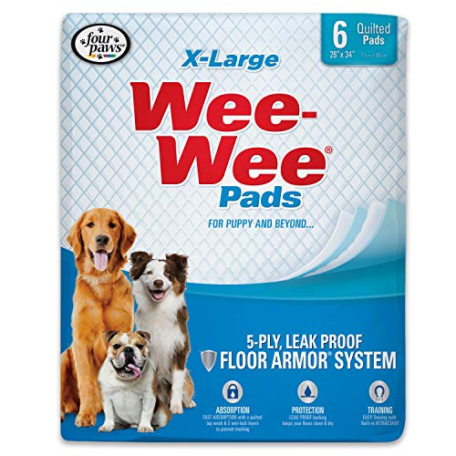 Four Paws Ki?m soát mùi hôi Wee-Wee v?i mi?ng lót v? si...