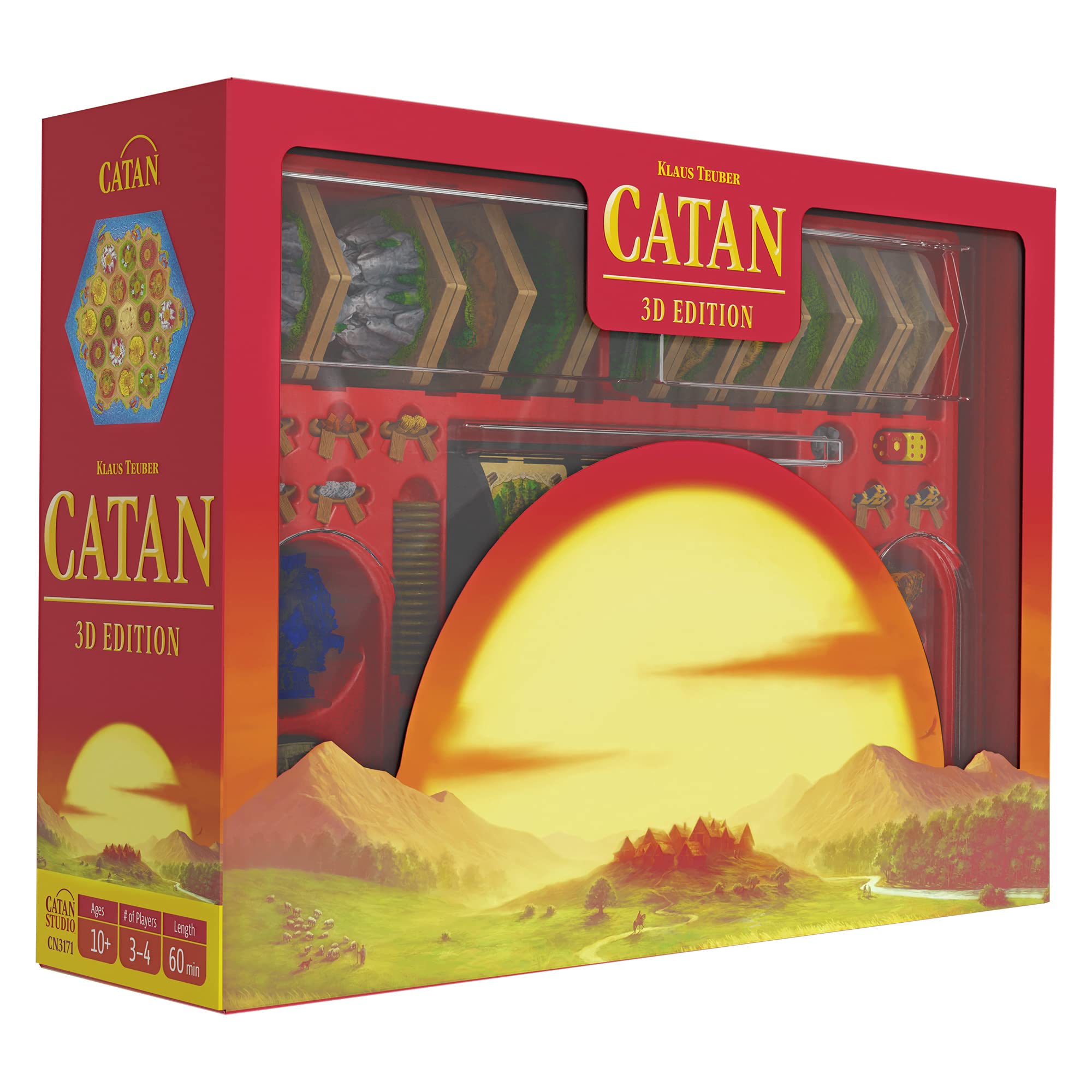 CATAN Phiên b?n 3D Trò ch?i chi?n l??c trên bàn v?i các...