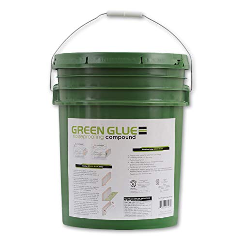 Green Glue Noiseproofing Compound - Xô 5 gallon