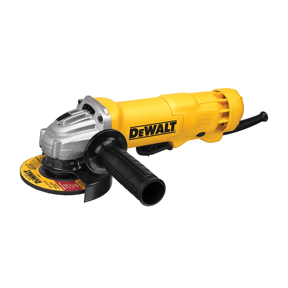 DEWALT Máy mài góc công t?c mái chèo 4-1/2 inch 11 Amp...