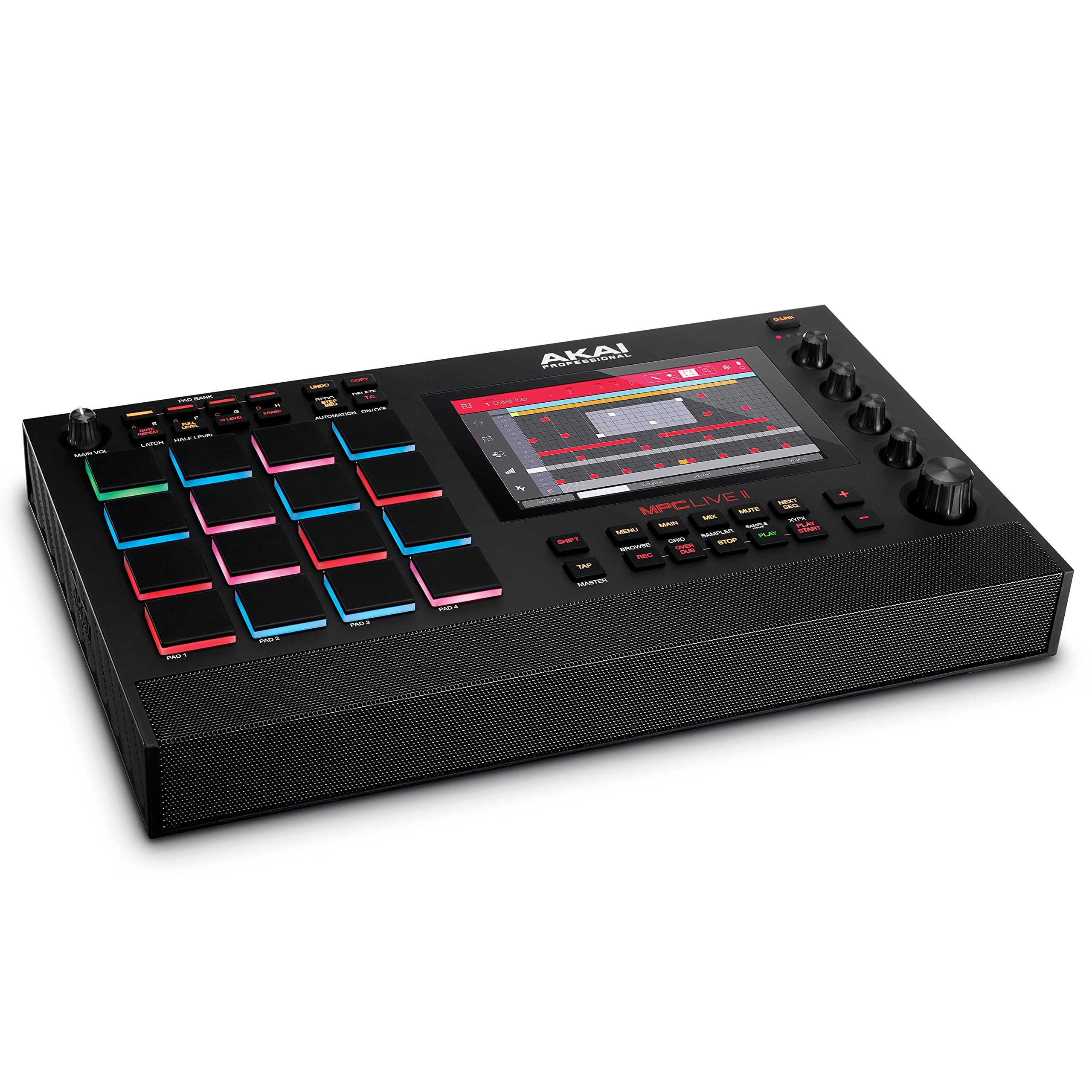 Akai Professional Máy Tr?ng Ch?y B?ng Pin MPC Live II