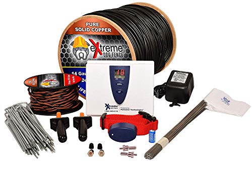  Extreme Dog Fence Underground Electric Dog Fence Ultimate - Extreme Pro Dog Fence System for Easy Setup and Maximum Longevity and Continued Reliable Pet Safety - 1 Dog | 1000 Feet Pro Grade Dog Fence...