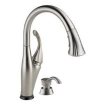 Delta Faucet Vòi b?p kéo xu?ng m?t tay c?m v?i công ngh...