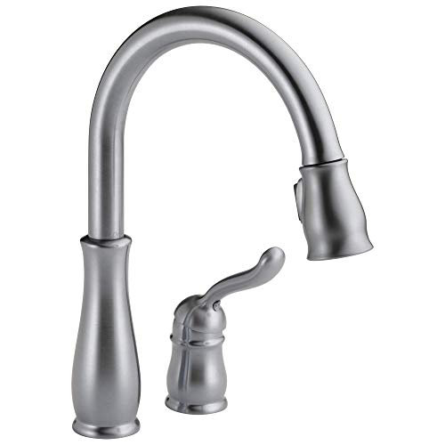 Delta Faucet Vòi b?p Leland m?t tay c?m có vòi phun kéo...