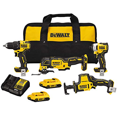 DEWALT B? d?ng c? k?t h?p 4 d?ng c? DCK489D2 ATOMIC 20V...