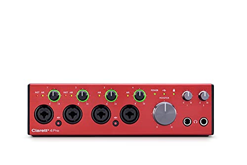 Focusrite Giao di?n âm thanh USB Clarett+ 4Pre 18-in / ...