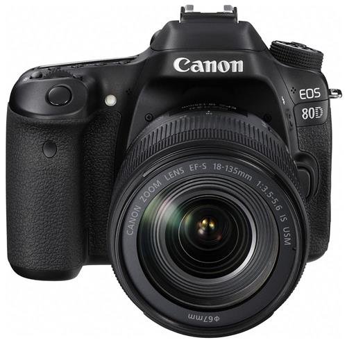 Canon B? máy ?nh SLR k? thu?t s? EOS 80D v?i ?ng kính E...