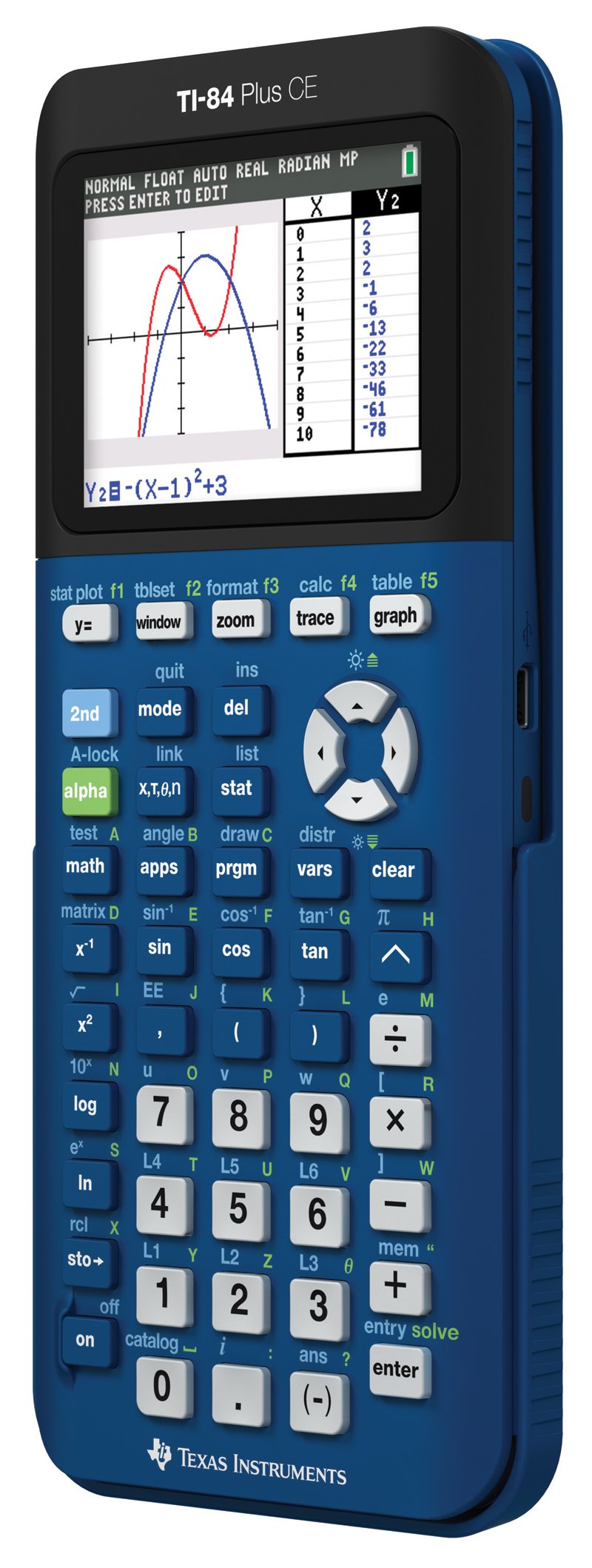 Texas Instruments Máy tính ?? h?a TI-84 Plus CE Denim