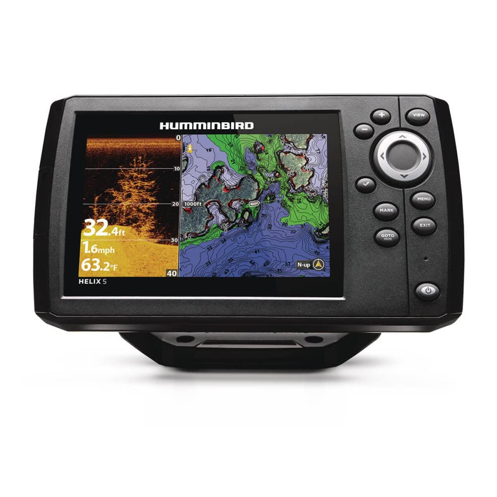 Humminbird 411670-1 Helix 5 Chirp DI GPS G3 Máy dò cá...