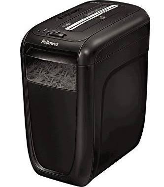 Fellowes Máy h?y gi?y và th? tín d?ng c?t ngang 10 t? Powershred 60Cs v?i công ngh? SafeSense (4606001)