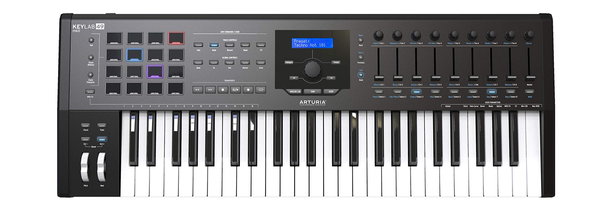 Arturia KeyLab MkII - B? ?i?u khi?n bàn phím MIDI USB b...