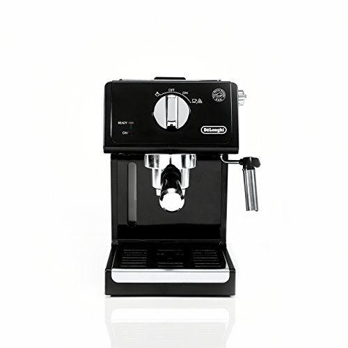 De'Longhi ECP3120 15 Bar Espresso Machine with Advanced Cappuccino System, 9.6 x 7.2 x 11.9 inches, Black/Stainless Steel