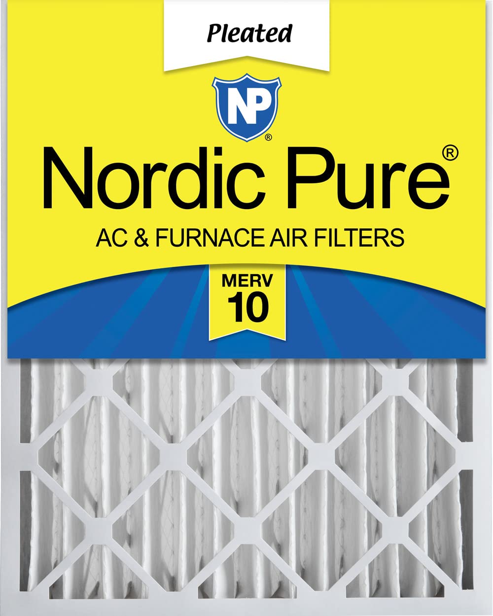 Nordic Pure Lò s??i AC x?p ly MERV 10 20x25x4 (?? sâu t...