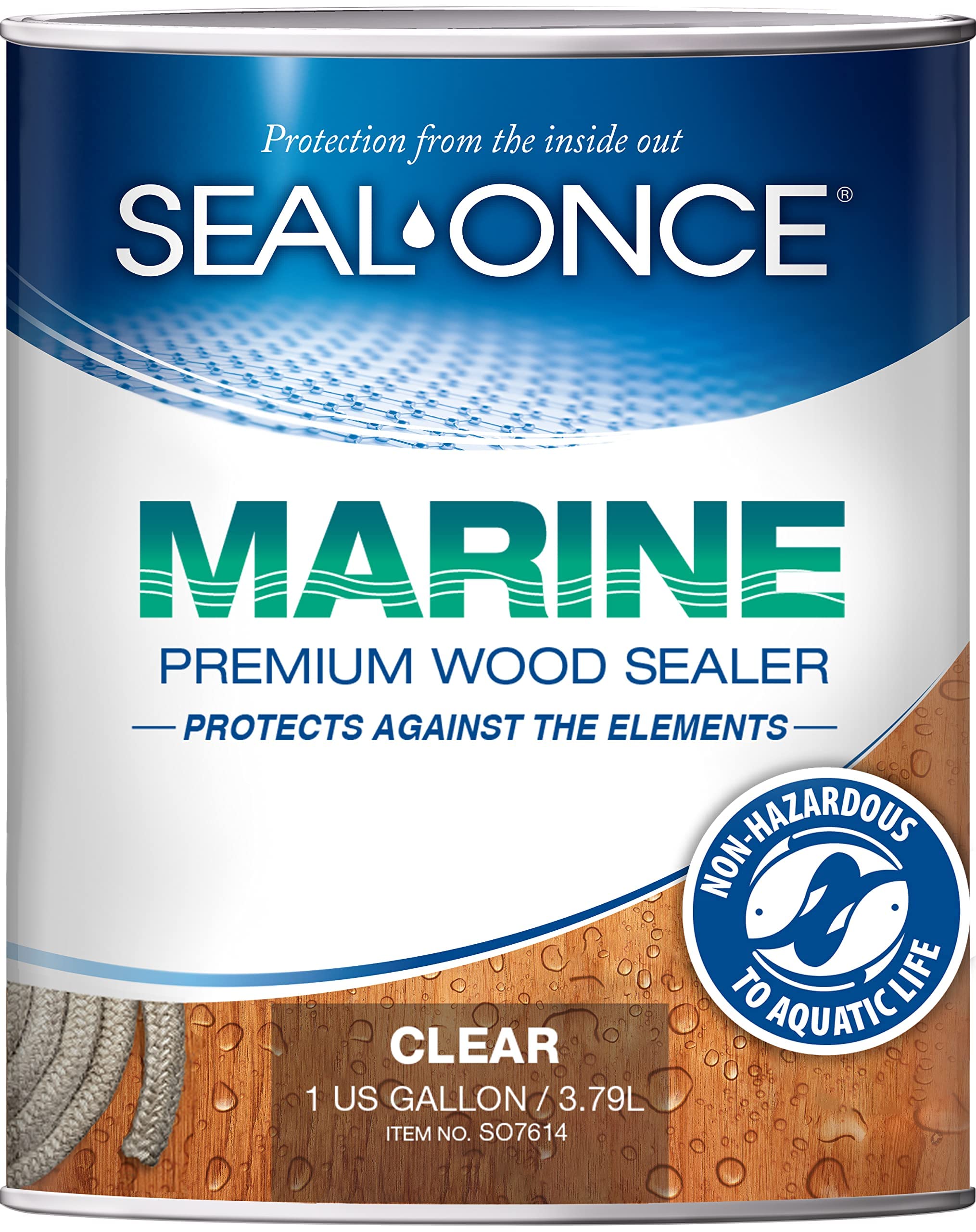 Seal-Once Marine Premium Wood Sealer - Ch?t trám ch?ng ...