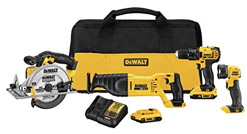 DEWALT B? d?ng c? k?t h?p 4 d?ng c? DCK423D2 20V MAX