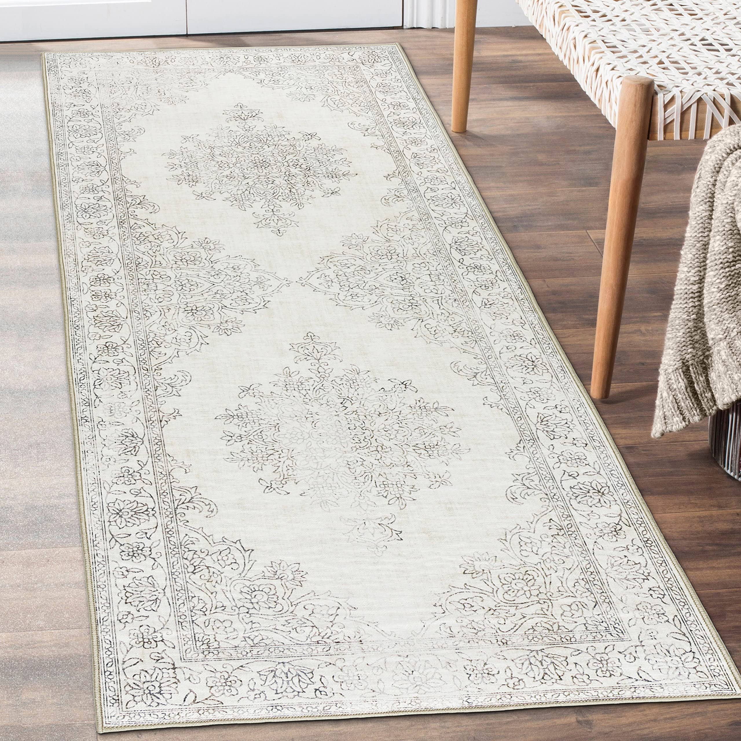 ReaLife Rugs ReaLife Machine Washable Rug - Stain Resistant, Non-Shed - Eco-Friendly, Non-Slip, Family & Pet Friendly - Made from Premium Recycled Fibers