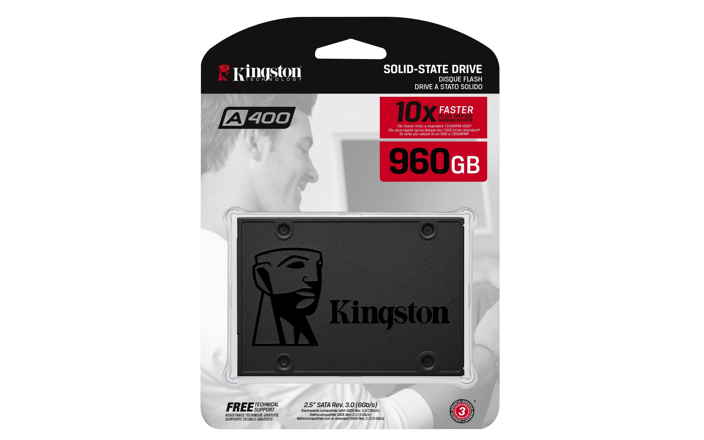 Kingston ? c?ng th? r?n  A400 SSD 120GB SATA 3 2.5â SA...